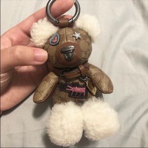Coach x keith haring keychain